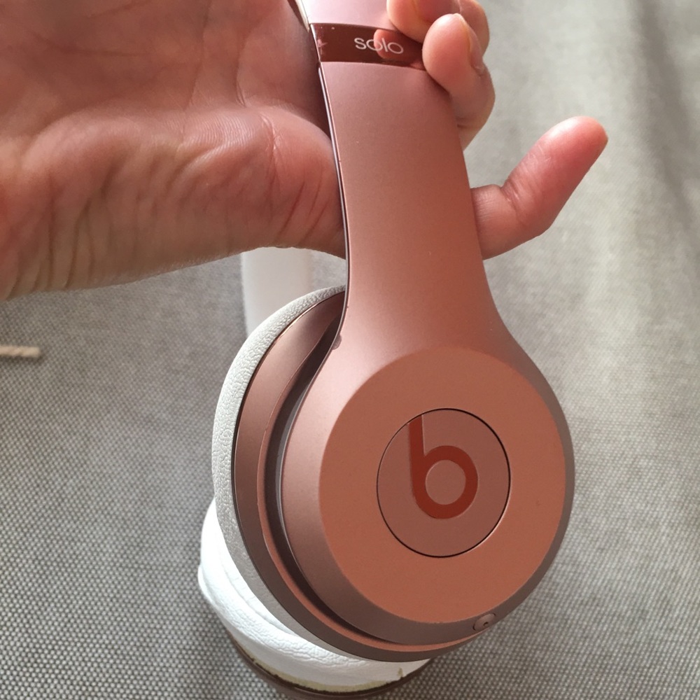BEATS Rose Gold Headphones